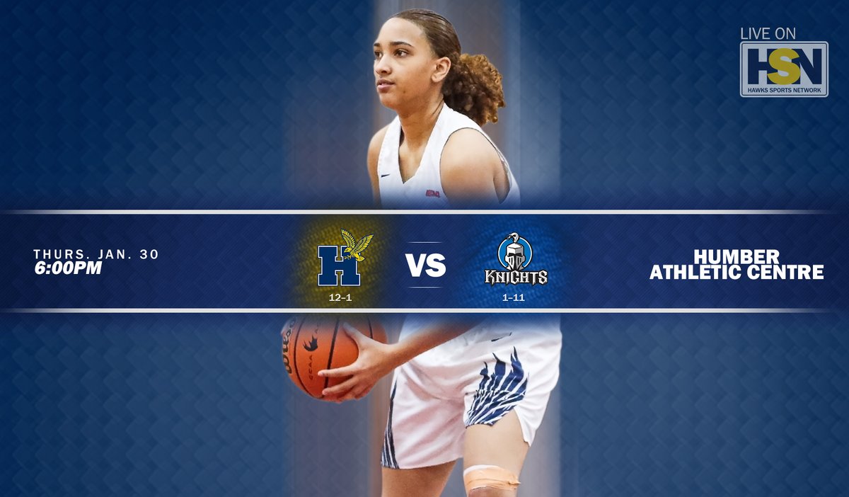 HumberHawks's tweet photo. #OCAAWBB | No. 3 Women's Basketball Returns Home Thursday Against Niagara

PREVIEW 🗞️➡️ https://t.co/ImALdNDCJP #GoHawks https://t.co/5hcJ4wW3pb