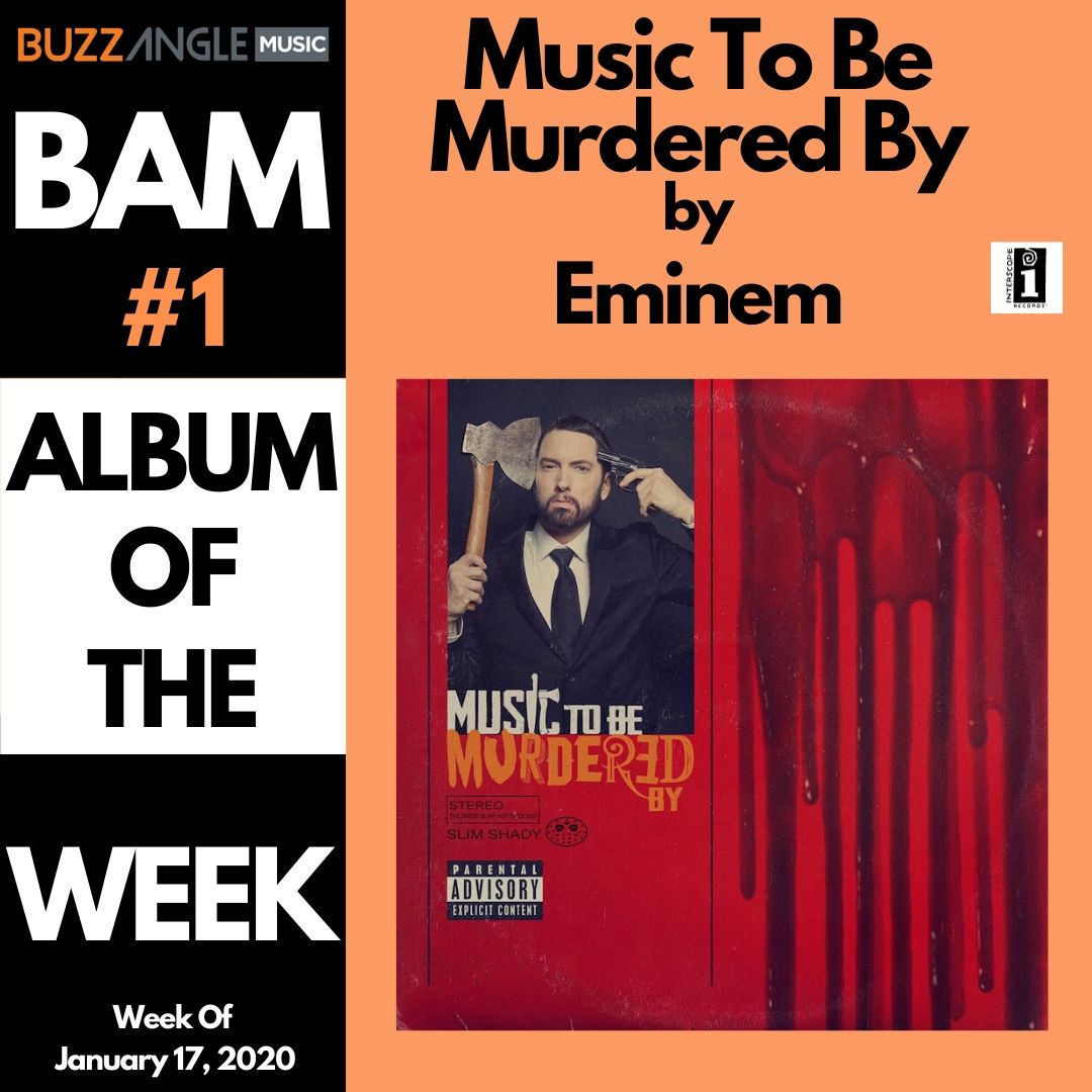 BuzzAngleMusic's tweet image. Congratulations to @Eminem and @Interscope as "Music To Be Murdered By" is #1 Album in the U.S. this week!!  #1Album