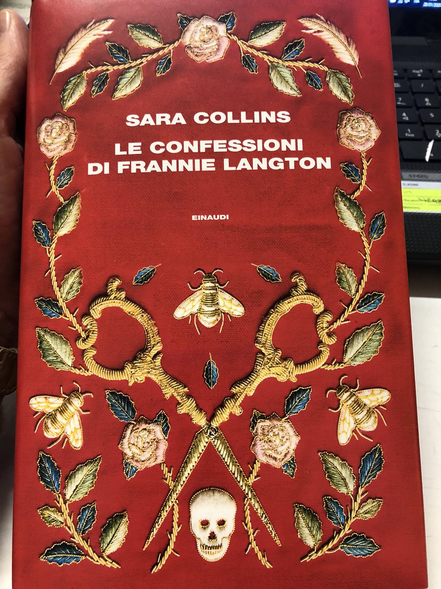 La bellezza di un libro si giudica anche dalla copertina! #LeConfessioniDiFrannieLangton di Sara Collins @mrsjaneymac “Un caso letterario, un romanzo gotico e passionale”. Subito mio @Einaudieditore @Annasaba8 @artdielle @destinograzia @ladivoralibri @recerusse @DemoFranca