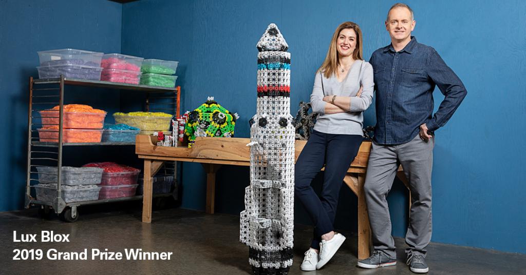 Lux Blox, 2019 FedEx Small Business Grant Contest Grand Prize Winner.