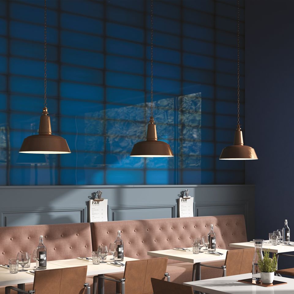 Love the way that this tile brings so much colour into a room, without being too bold. This tile works perfectly in residential homes, or in commercial.

The Slide tile in Move Ocean from Ceratec continues to be one of our favourites. 💙

Photo source: Ceratec