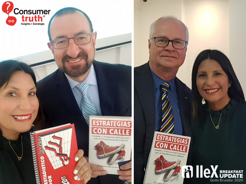 consumer_truth's tweet photo. Ha sido muy enriquecedor conectar con la comunidad de insighters ecuatoriana! Nuestra CEO, @cristinaq, fue una de los speakers del #InsightsEcuador #IIeX en Quito 🇪🇨 Gracias a todos los participantes, speakers y a la organización 👏 @IIeX_Latam @GreenBookLATAM https://t.co/4vAFXD6QvJ