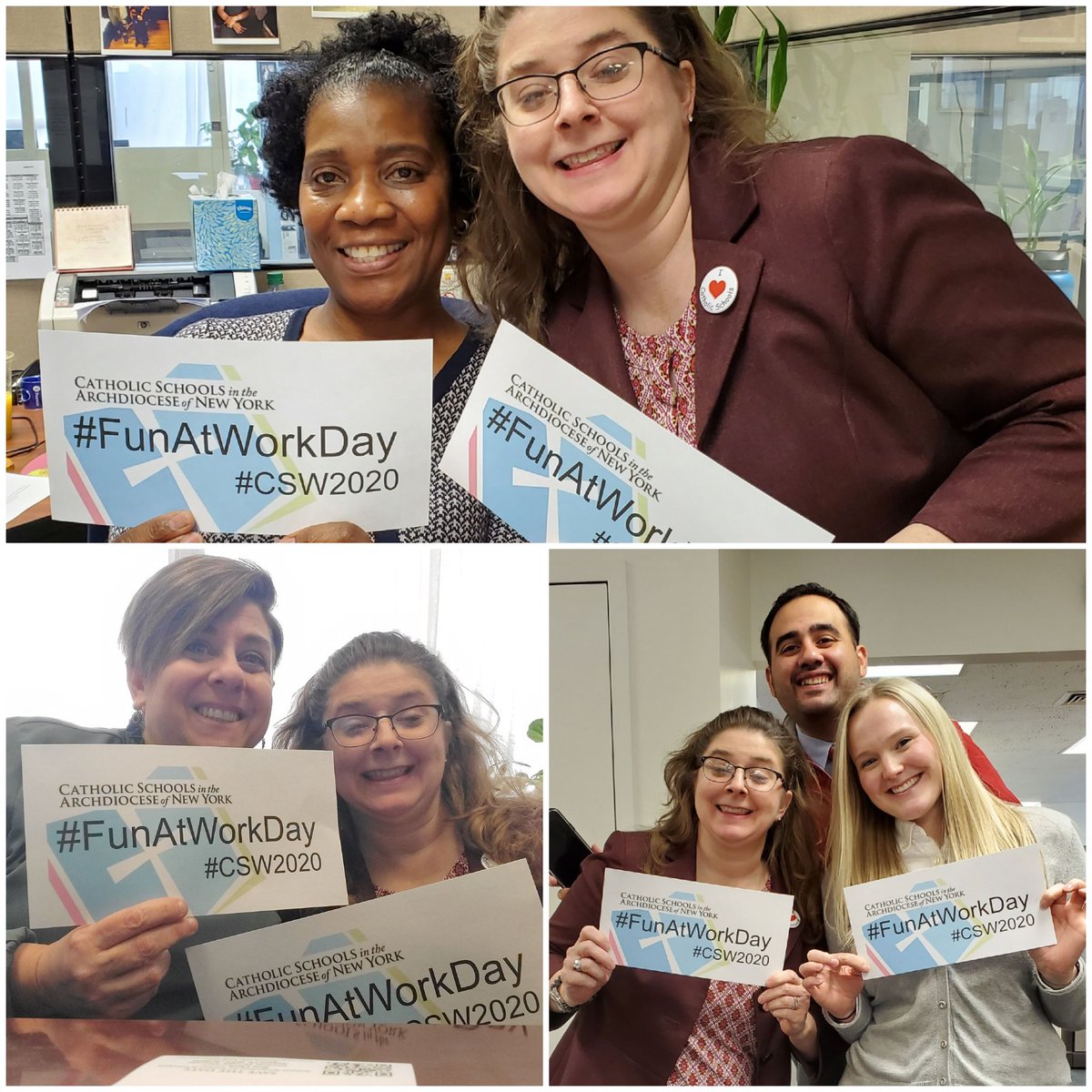 DrNoelleBeale's tweet image. We are celebrating #CSW2020 &amp;amp;
#HaveFunAtWorkDay today!!