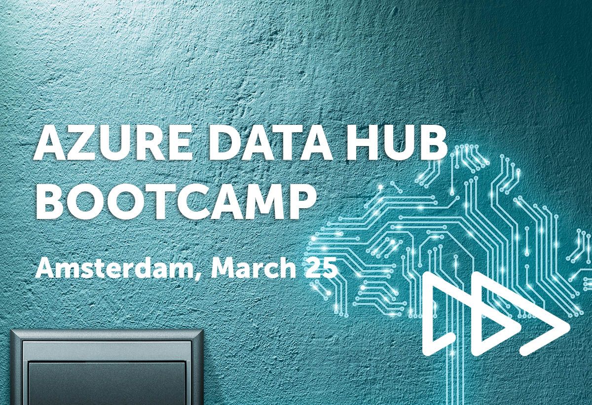 Join our Azure Data Hub Bootcamp on March 25 in Amsterdam. Learn how to setup a Data Platform on Azure and work with Data Storage, Data Bricks, Data Factory and more. Register via buff.ly/2GrCXtI #datascience #azure #dataengineering #datahub