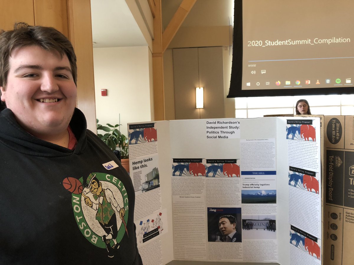 SigridOlsonVT's tweet image. Great political discussion with this @HSDanvilleVT student #personalizedlearningsummit #vted
