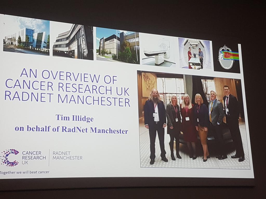 CatharineWest3's tweet photo. RadNet Manchester launch today. £ 16.5 M for radiotherapy research. https://t.co/mEXuCalTj4