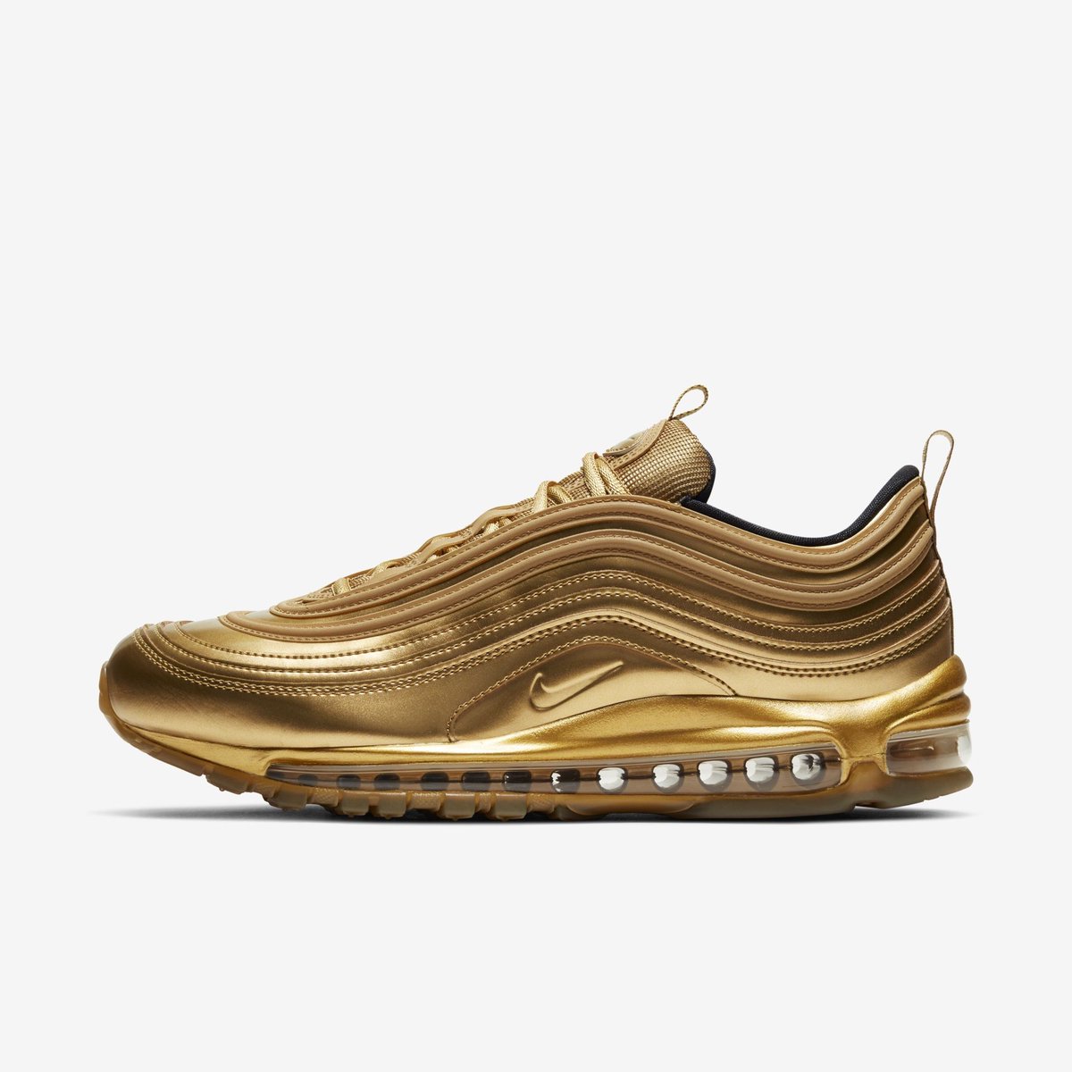 J23app's tweet photo. All gold Nike Air Max 97 official images https://t.co/BmC5hpo7hZ