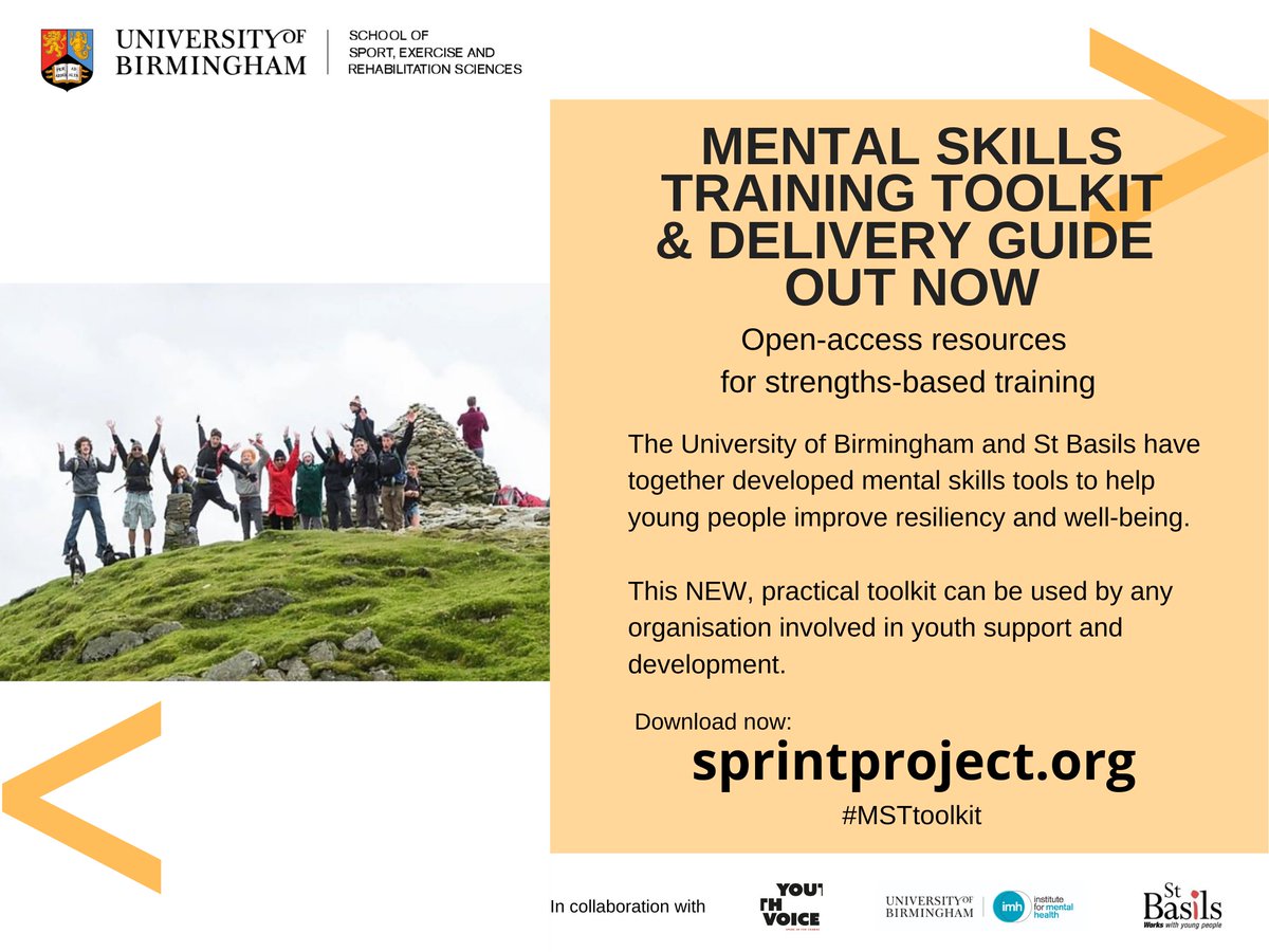 Our colleagues at @UBSportExR have launched a FREE strengths-based resource manual. 
Download yours today at sprintproject.org 
#MSTtoolkit