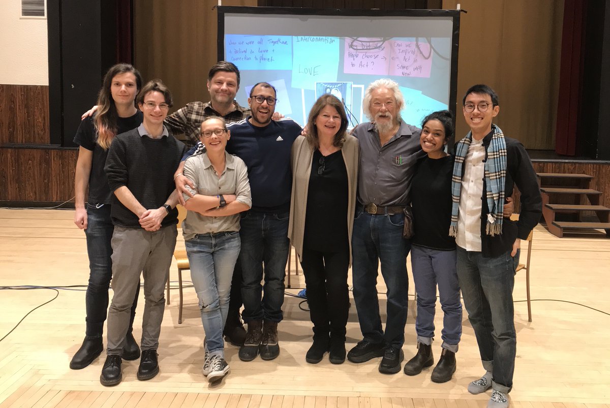 We've been working hard with the Drs. Tara Cullis and David Suzuki to create "What You Won't Do For Love".
Join us Feb 4 at @pushfestival at the @anvilcentre to catch our one-night-only PuSh In-Development Workshop presentation! 🌎#theatre #environment #davidsuzuki #taracullis