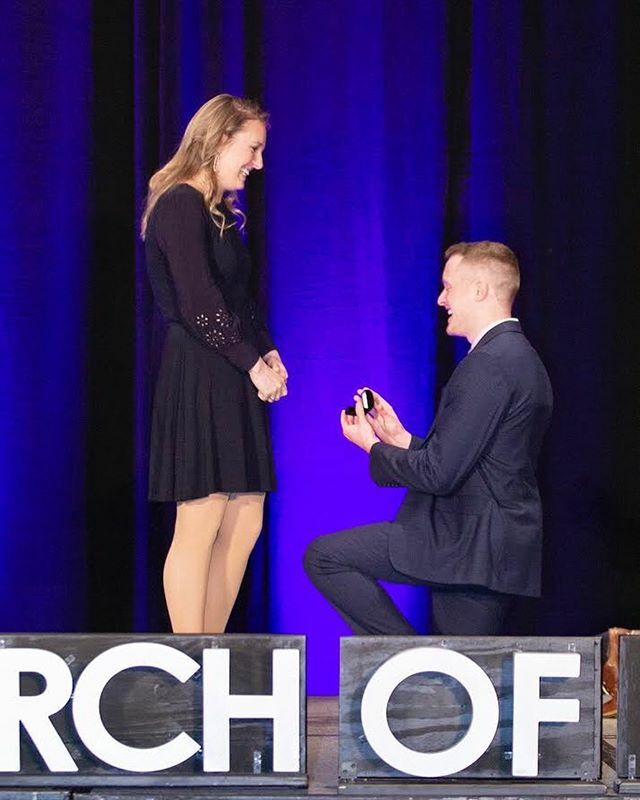 What could make being NURSE OF THE YEAR even better?

Well, Luke knew what to do 😉

Luke proposed to his beautiful fiancé, Lacey, on this incredibly special night. Lacey was recognized by <a href="/marchofdimes/">March of Dimes</a> for being “Nurse of the Year!” Wow, Lacey! A hug… ift.tt/2RzMG7w