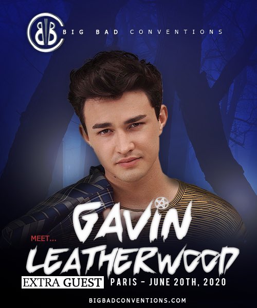 FrConventions's tweet photo. Gavin Leatherwood est le premier guest du #OneDayInGreendale de @BBConventions ! C’est un extra guest https://t.co/sEBnTZy8e1