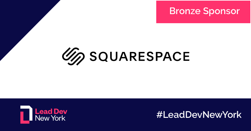 Bronze sponsor: Squarespace