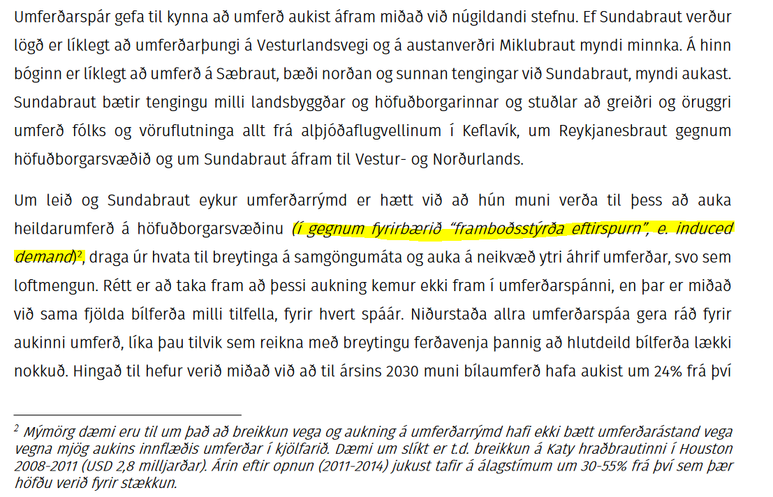 SigurborgOsk's tweet photo. Hvaða framkvæmdir skapa meiri umferð og koma í veg fyrir að við getum staðið við alþjóðlegar skuldbindingar okkar í loftslagsmálum?

Til dæmis þessi hér. https://t.co/4FRsOksXeO