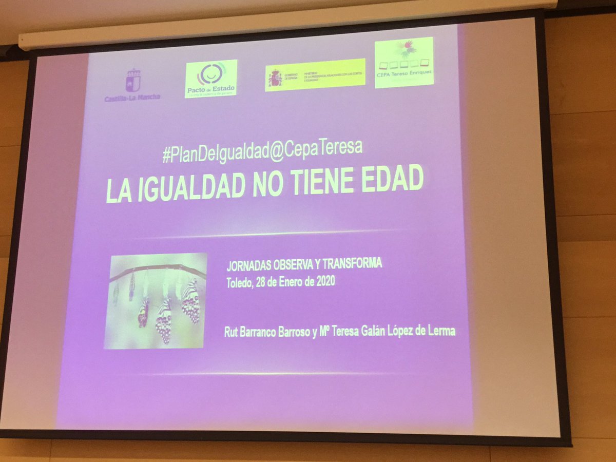 CEPATeresa's tweet photo. “La #Igualdad no tiene #Edad”. Llega el turno de @maygalana y @CepaOri en la jornada #ObservaYTransformaCLM de @CRFPCLM @educajccm #LosCEPAseMueven #AprendizajePermanente #ALV https://t.co/WDarSL74TX