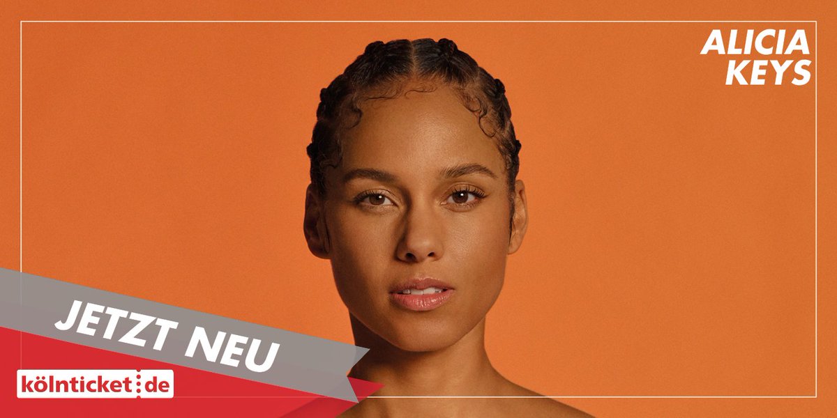 koelnticket's tweet photo. ‼️ @aliciakeys kommt nach #Koeln‼️😍
Der R&amp;B und #Soul #Superstar kommt auf langersehnte World Tour und kommt mit neuem Album im Gepäck am 14.07. in die #LANXESSarena! 

👉👉 https://t.co/YbCc6RlpBr https://t.co/9r0DtTXa8o