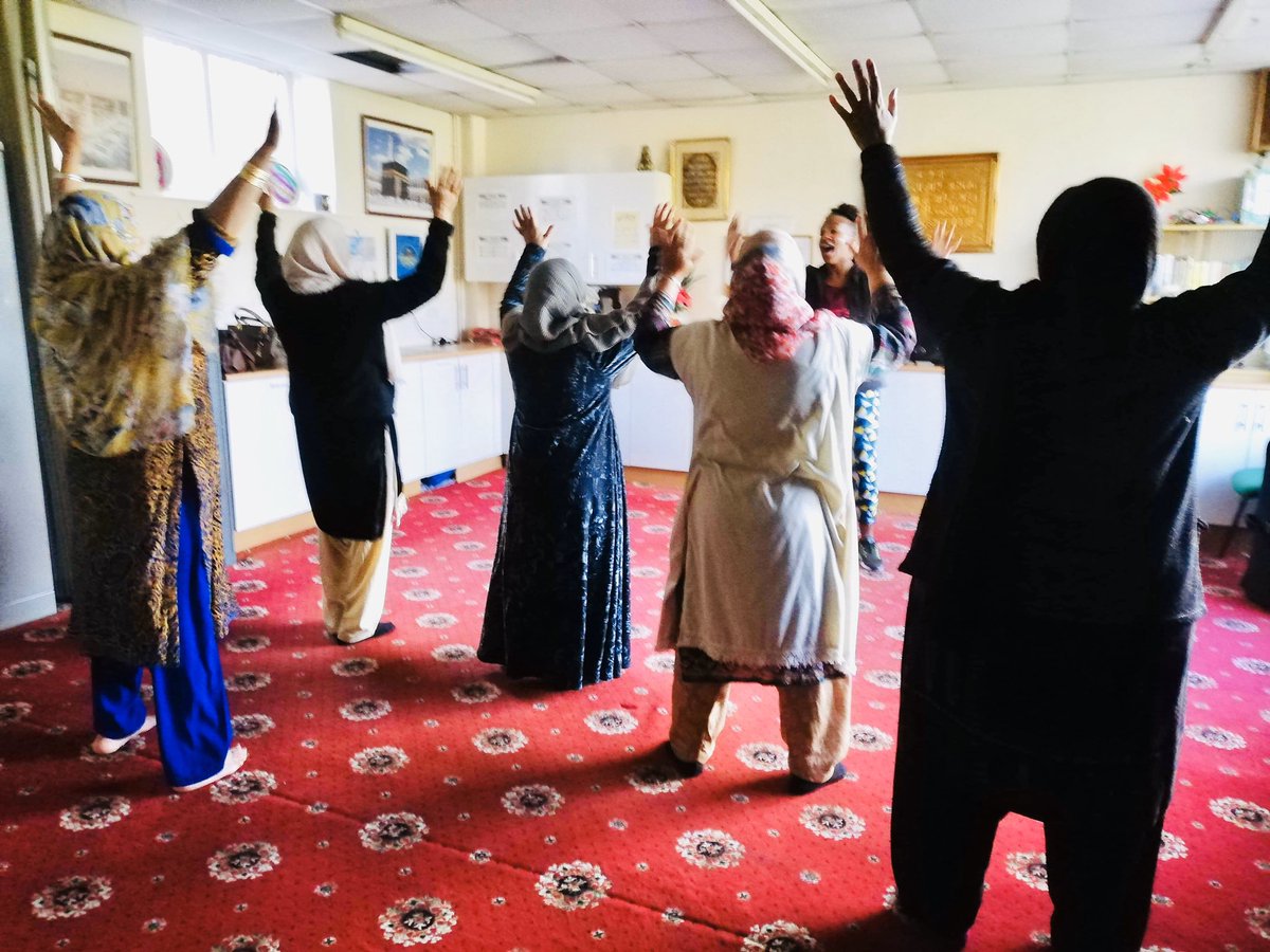 BeatFeet1's tweet photo. Great to work with @NyambaThe with their Sport England funded project #DanceActive Great things are happening in Nottingham for community dance workshops 🌟 #nottsrocks https://t.co/2nGgTbSr0F