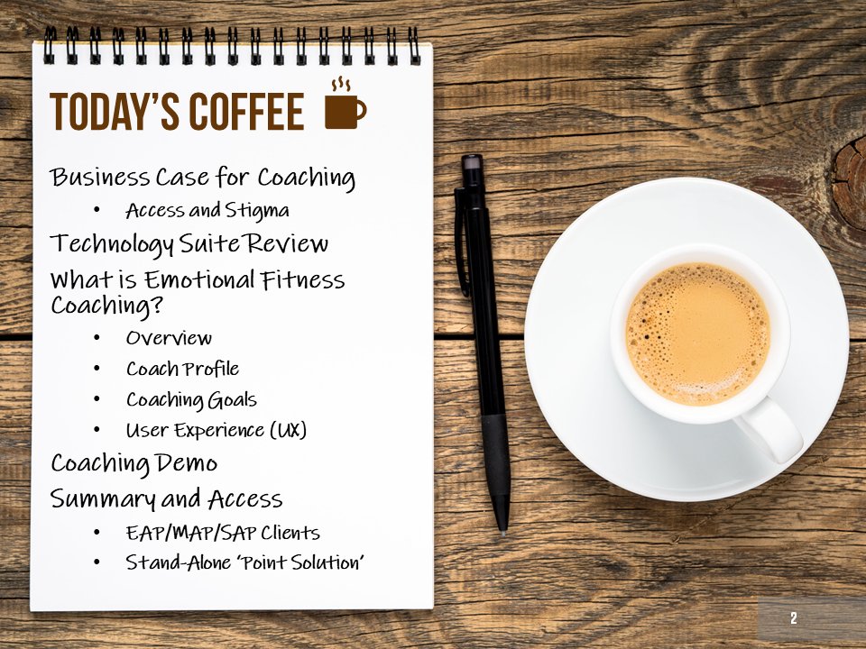 CuraLinc's tweet photo. A big #thankyou to everyone who joined us today for #CoffeeWithCuraLinc. We reviewed Emotional Fitness Coaching, a new #texttherapy app that's embedded within our #EAP and also available as a stand-alone #pointsolution.

(archived recording at https://t.co/UZApqyAfMq) https://t.co/d05pjrxNT0
