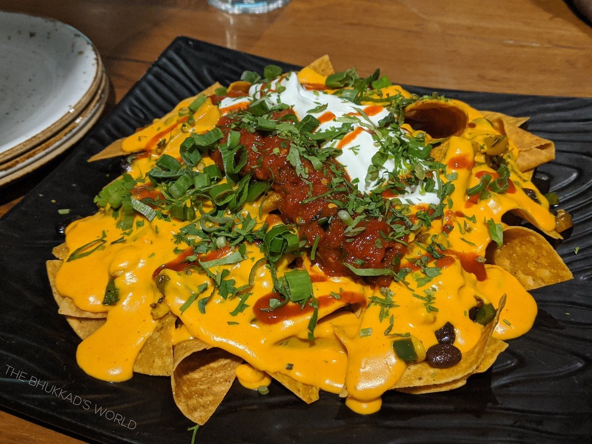 When you love a dish so much, you order it again and again 😋

In pic📸: Loaded Nachos by <a href="/145cafeandbar/">145 Cafe and Bar</a>

#nachos #nachoslove #nachoslover #nachosporn #cheesenachos #nachoswithcheese #cheesynachos #fullyloadednachos #loadednachos #nachoscheese #nachostime #nachosandcheese