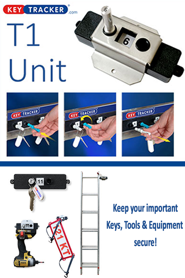 KeytrackerUK's tweet photo. Our T1 unit is a Single Unit with pre-moulded fixing points, suitable for one key or item to be secured and monitored. Perfect for single important items: Such as ladders, drills and electronic equipment.

https://t.co/b4jhKu4vUO

#Keytracker #Secure #T1 https://t.co/KMW4VTJbab