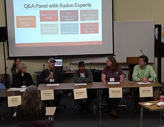 EPA and partners radon Q&A panel at Radon Forum Northwest