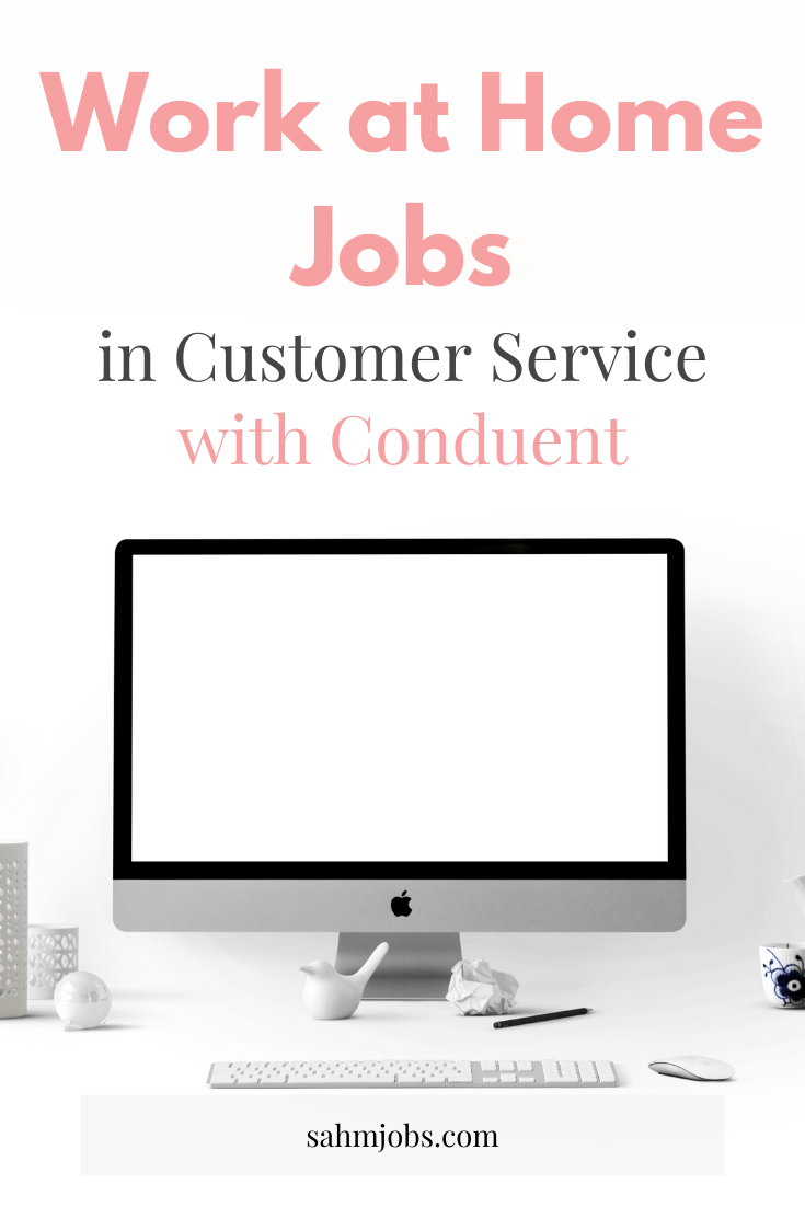 Work at Home Customer Service Jobs with Conduent sahmjobs.com/work-at-home-c…