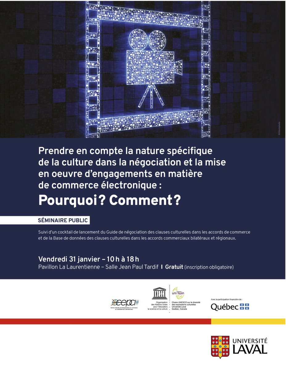 Chaire UNESCO diversité expressions culturelles tweet media