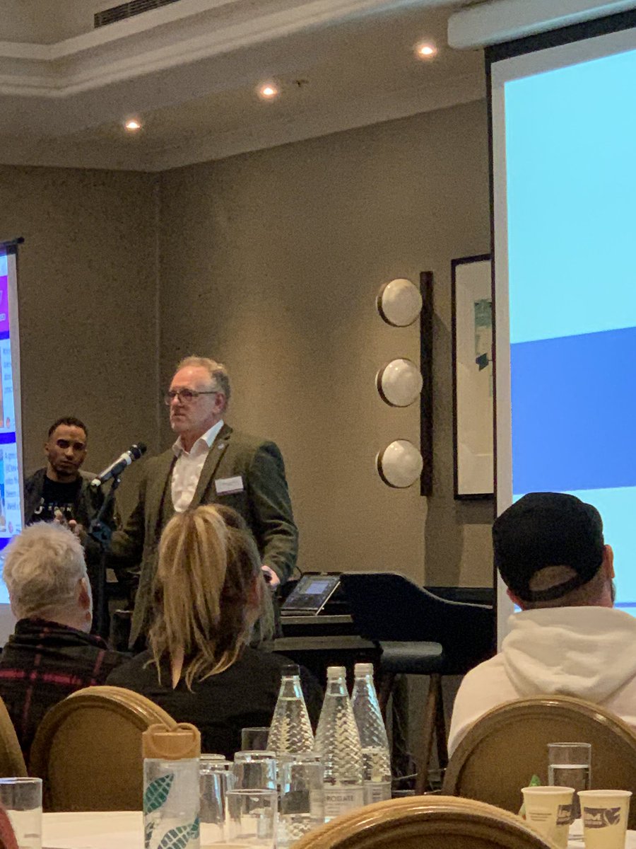 jess_redhead1's tweet photo. A call to action from @mikewheatley1 for everyone at the conference today to join in to continue the movement for recovery to flourish! #PrisonRecovery https://t.co/VDHXkexHKE