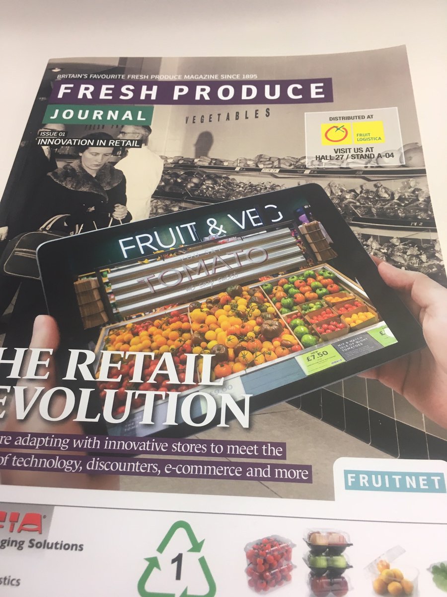 edfruitnet's tweet photo. New look #FreshProduceJournal is out: published on a monthly basis with more content, better analysis, deeper insight, and bigger drop caps than ever... https://t.co/r5bwHdlc8l