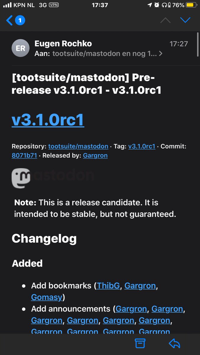 xvilo's tweet image. Are we going to update to #mastodon 3.1.0? #mastoadmin