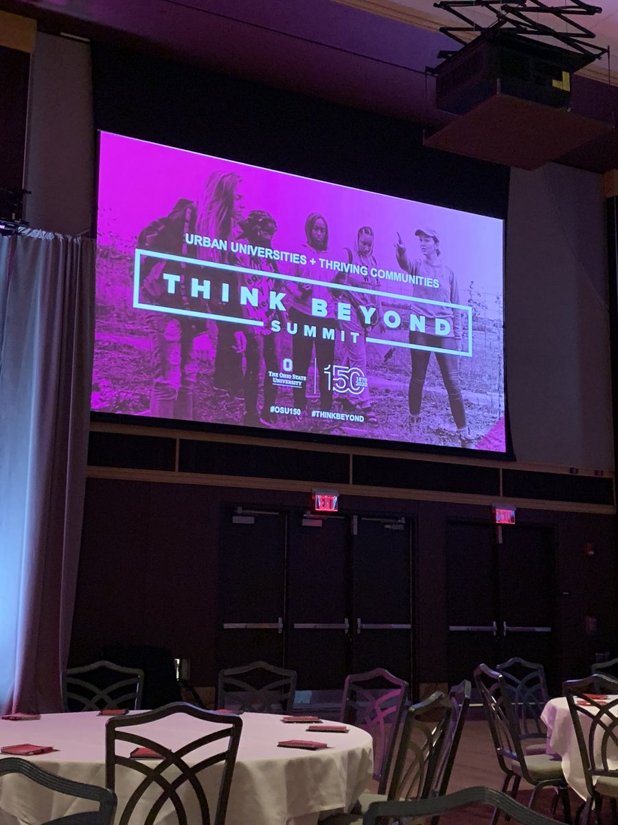 LadyBuggsFarm's tweet photo. Think Beyond Summit #OSU150 #THINKBEYOND https://t.co/gtncHjlSCe