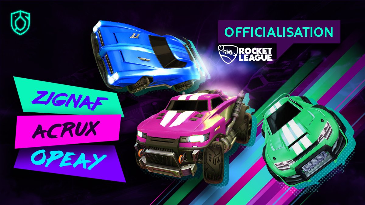 #OFFICIEL #eSports #Association

📢Bienvenue à notre trio🤟 #RocketLeague ‼️🕹️

👾<a href="/Acrux_RL/">Acrux</a> <a href="/zignaf/">zignaf</a> <a href="/Opeay_RL/">Opeay</a>👾
C'est chez nous que ça se passe ‼️

🖱️ <a href="/Project5_Esport/">Project 5 Esport</a> fier de nos joueurs ‼️

#ForzaP5 #Welcome #Passionné