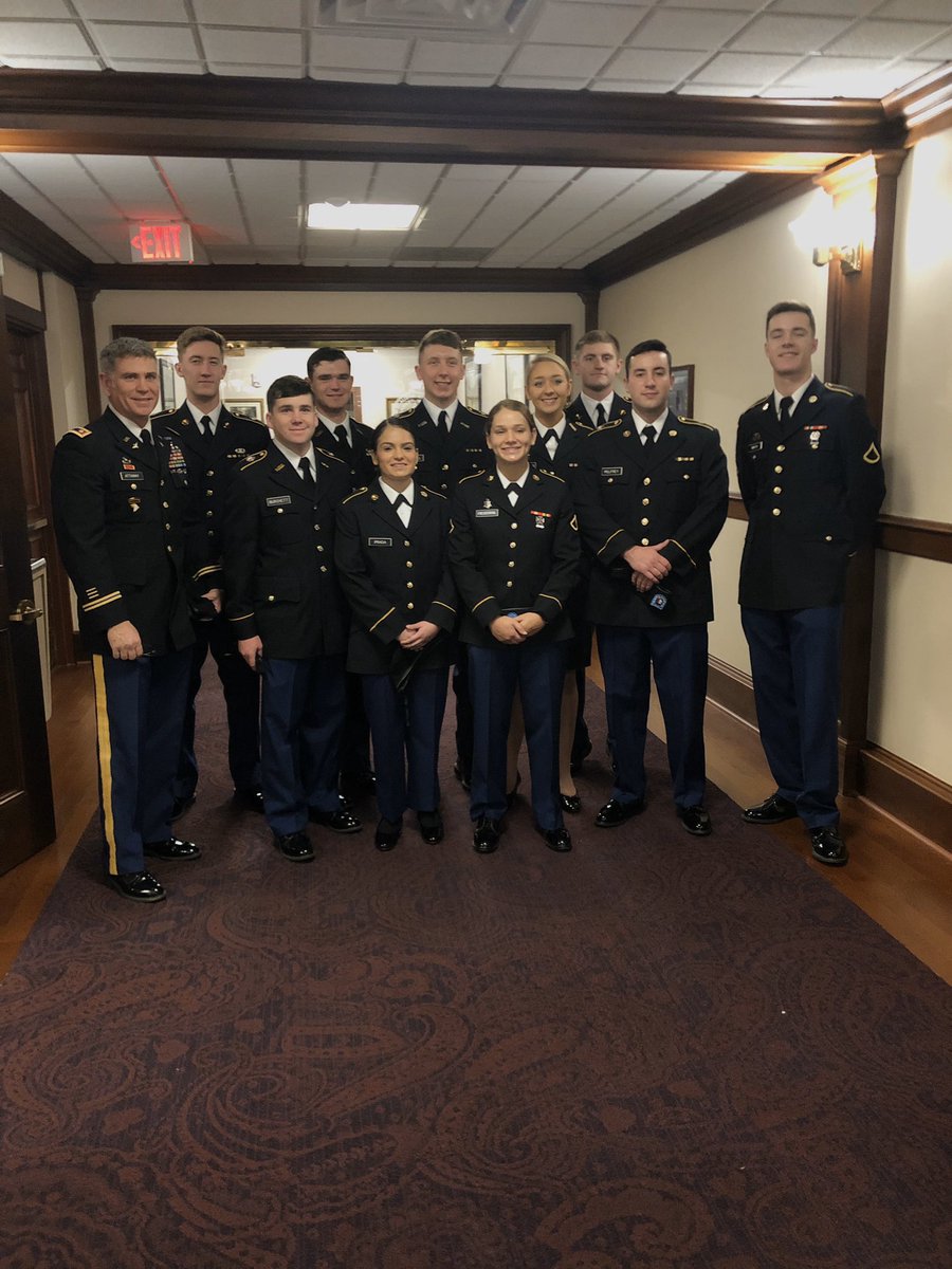 sfa_rotc's tweet photo. Today SFA ROTC’s Ranger Challenge team was recognized by the SFA Board of Regents for earning a chance to compete in the Sandhurst Military Skills Competition at West Point on April 17th and 18th.  Follow us on our Road to Sandhurst! #rangerchallenge #roadtosandhurst #rltw https://t.co/tRQtpOYWxW