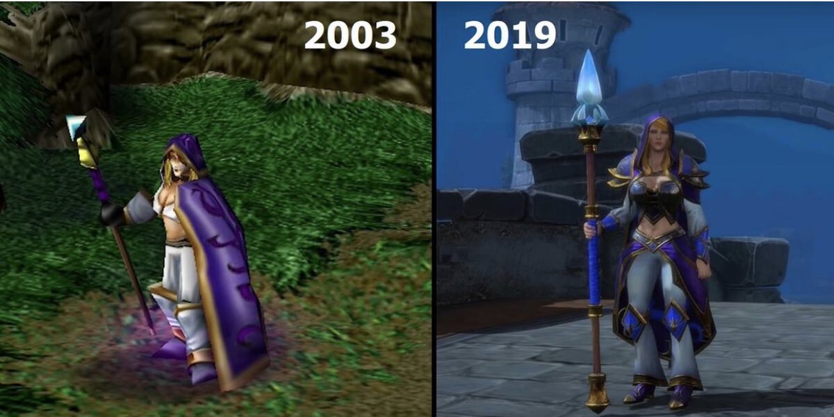 Ну, разница очевидна. Ждём #варкрафт3