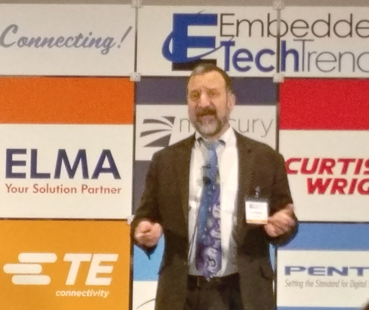 military_cots's tweet photo. #ETT2020 #EmbeddedTechTrends
Paul Mesibov @Pentekinc : "Be at the table or you might end up on the menu." Being a part of industry innovation = very important!
@VITAStandards #openstandards https://t.co/NSOcHsUXO1