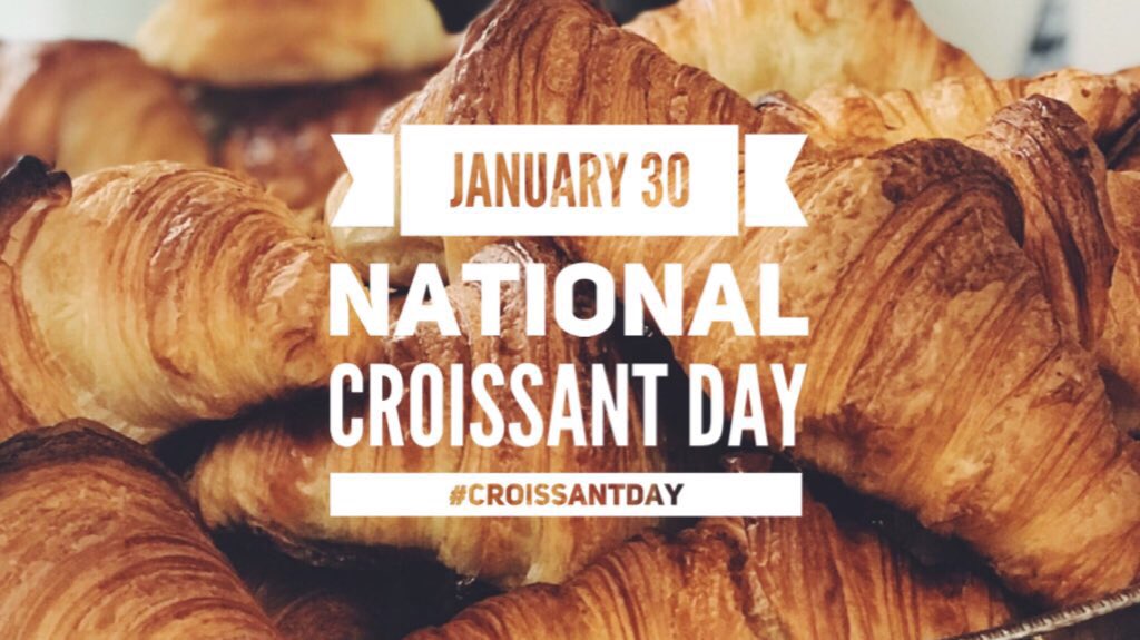 CapriItalianMSR's tweet photo. National Croissant Day is January 30. #DesertHotSprings #CroissantDay https://t.co/34JJg6ghIH