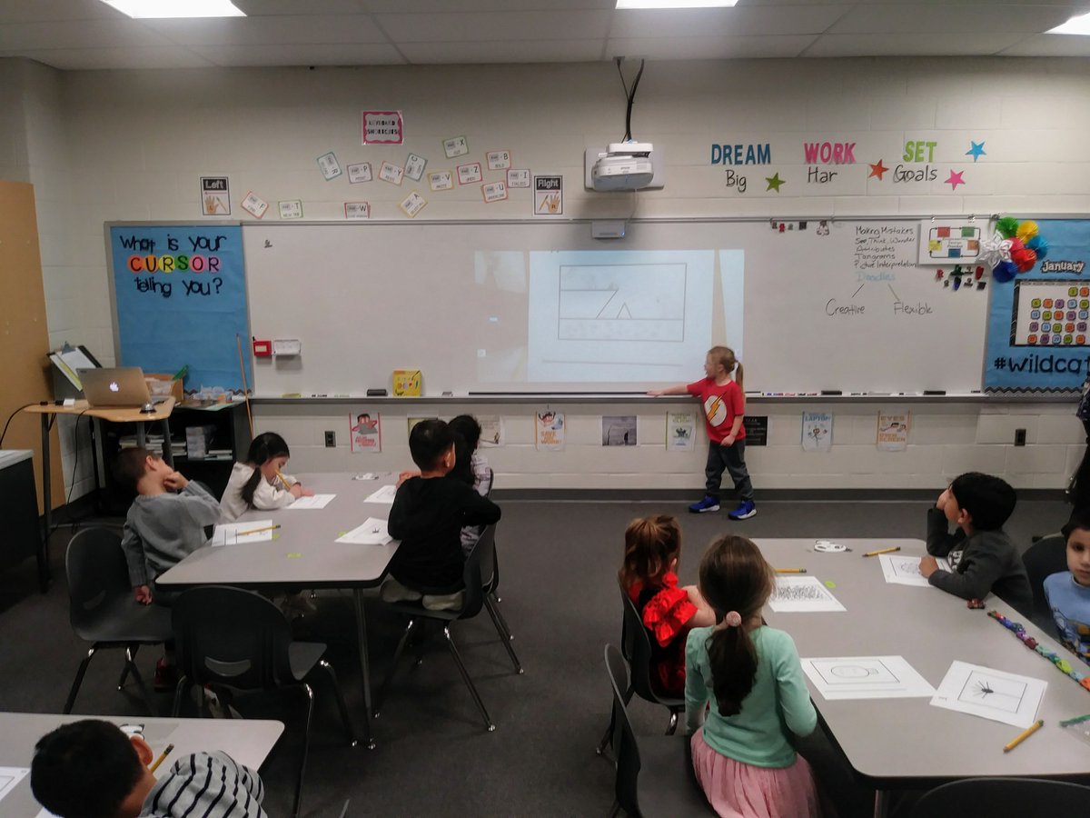 Mr. Nath &amp; Mrs. Haddaway are co-teaching a class of kindergarten students during a primary development lesson designed to promote creativity. This instructional model provides all students with opportunities to develop their talents and achieve their fullest potential! <a href="/HCPSS_GT/">HCPSS GT Program</a>