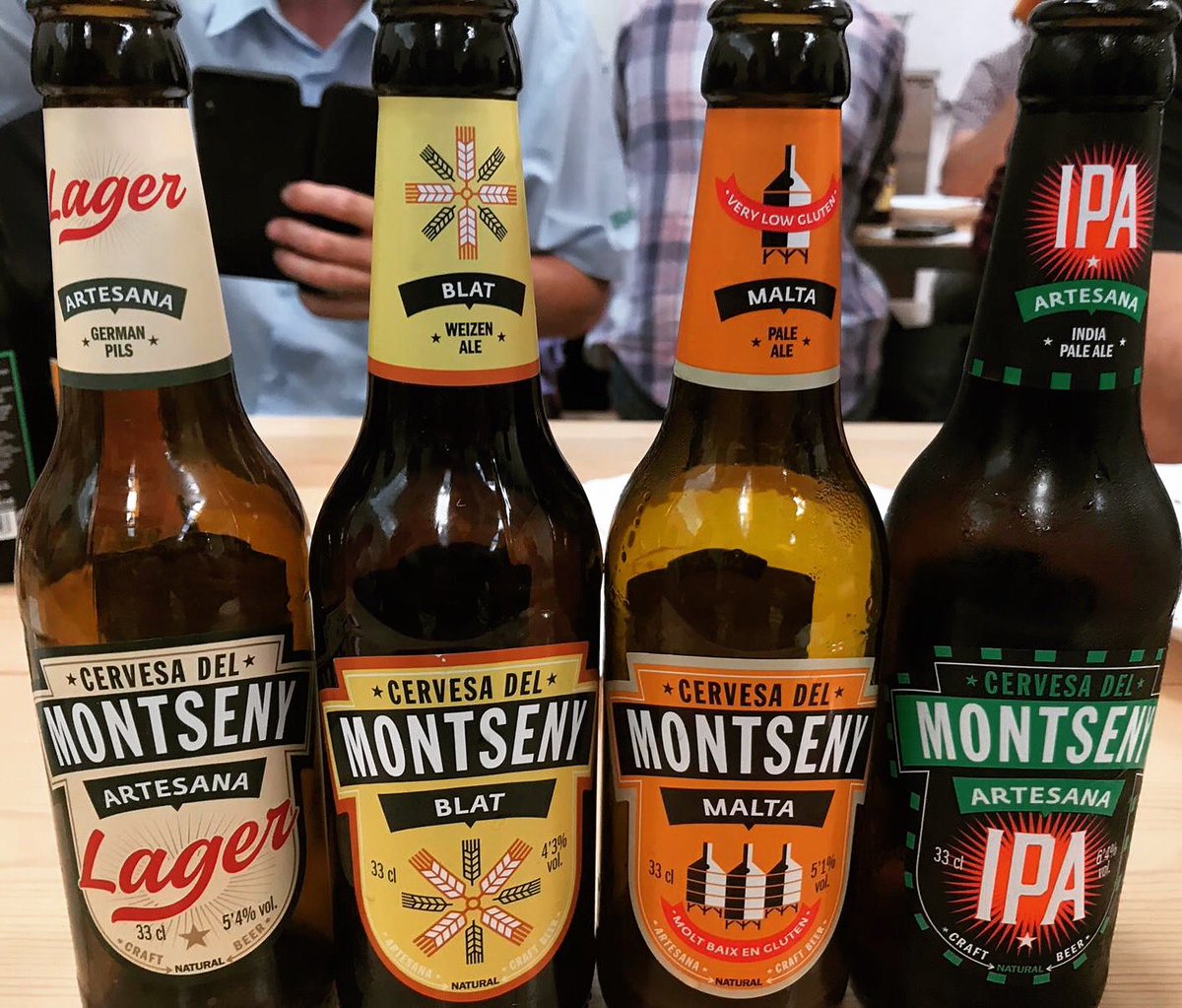 punset_dist's tweet photo. Aquestes són les 4 cerveses que comercialitzem de @cervesamontseny ❗️🚚⁣
⁣
Cervesa artesana i natural, sense pasteuritzar. ⁣
⁣
#cervesaartesana #cervezaartesanal #cerveza #cervesadelmontseny #emporda #costabrava #girona #beerlover #cervesamontseny https://t.co/E2PAwaKKWZ