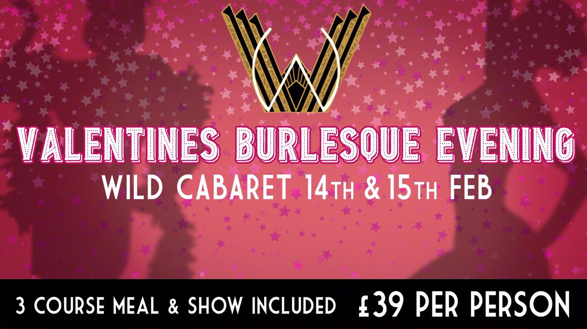 No Valentines day plans? No problem🥂💗
Wild Cabaret presents our Valentines Burlesque Evening ✨
Friday 14th &amp; Saturday 15th of February 📅
Please email us at hello@wildcabaret.com, or visit our website to book in - be quick 🤩🍾