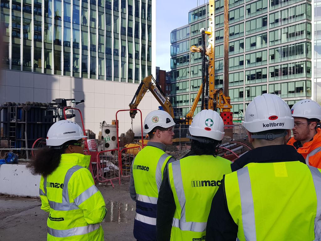 Keltbraygroup's tweet photo. Today we opened up our Nova East, London Victoria site to 5 @MaceGroup apprentices for a site walk. With help from our friendly site team and cooperative project manager Daniel Thomas, we were able to introduce these apprentices to the wide world of Piling #wevaluerelationships https://t.co/rp5izVcMdj