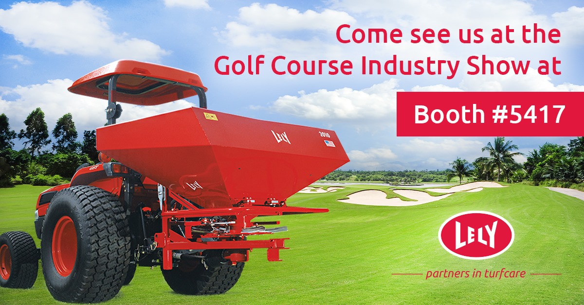 Attending the Golf Course Industry Show this week? Stop by and see us at Booth #5417 to see how we can be your turfcare partner in 2020! golfindustryshow.com