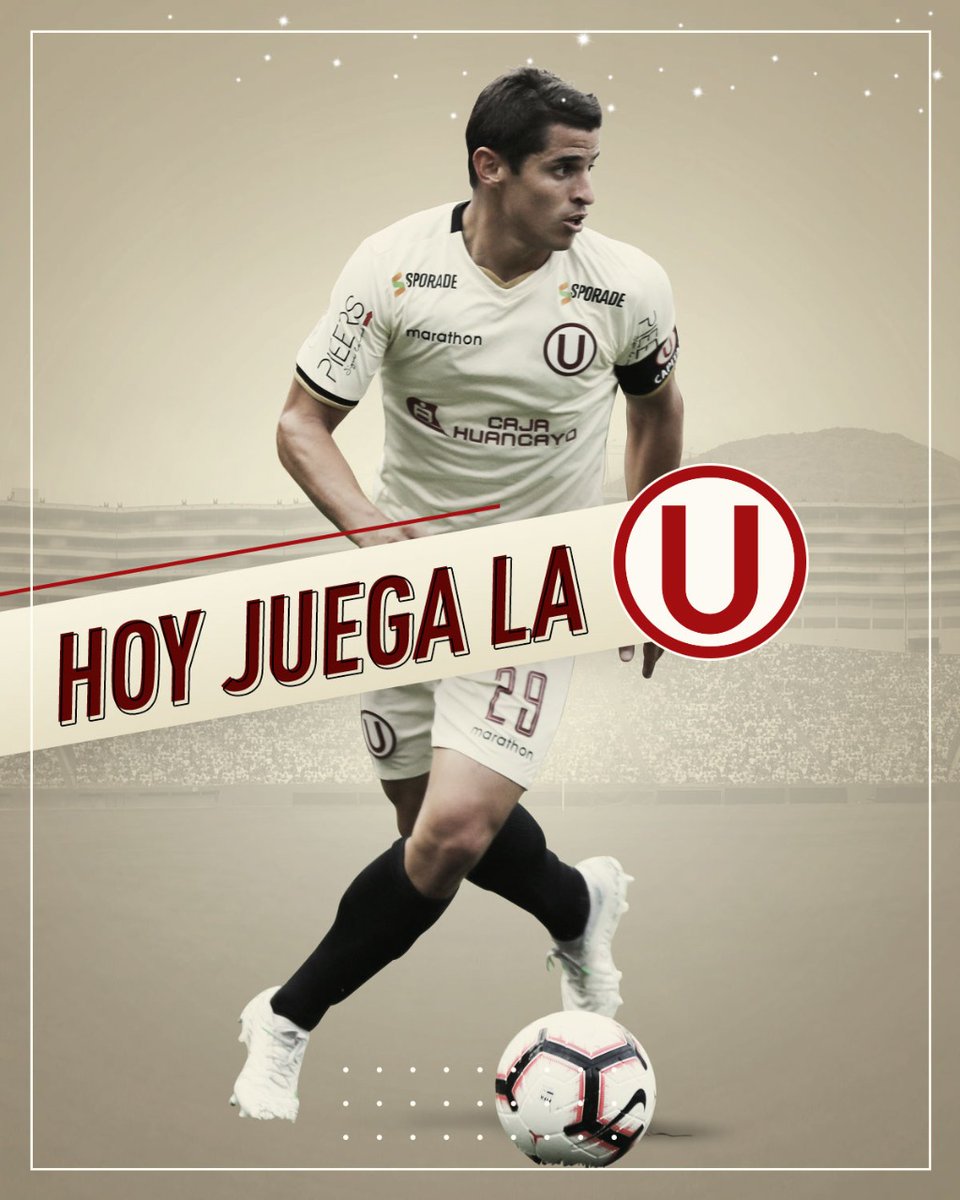 #Universitario

🔥🔥 ¡Hoy juega la 'U'! 🔥🔥

🔜⚽🏆 #UnaIlusiónEnMarcha | Hoy definimos en casa, frente a Carabobo FC y con nuestra gente.

💪 ¡Vamos a pintar de crema la noche de hoy!

⭐⭐ ¡Y Dale 'U' toda la vida! ⭐⭐

#YDaleU