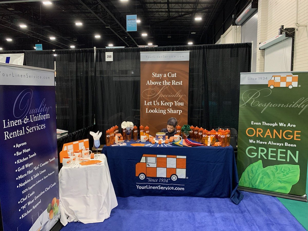 CheckeredTruck's tweet photo. We are at the Hotel Motel Restaurant Supply Show of the Southeast at the Myrtle Beach Convention Center in South Carolina this week! Come see us, we are here until Thursday!
#HotelMotelRestaurantSupplyShow #MyrtleBeach #TradeShow #YourLinenService #CheckeredTruck #LinenService https://t.co/QKWRKPYdXY