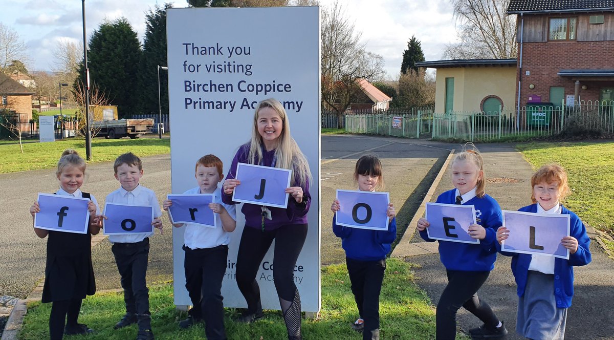 SThomasPE's tweet photo. Our school at Birchen Coppice are doing a mile for Joel next week. Raising money for @Smileforjoel1  an amazing charity very close to my heart. Any donations would be amazing! Together wE Achieve More. @BirCopAcad @JTYounggloves #smileforjoel  #fides https://t.co/EKJCV40EmV https://t.co/VTIofNoOu2