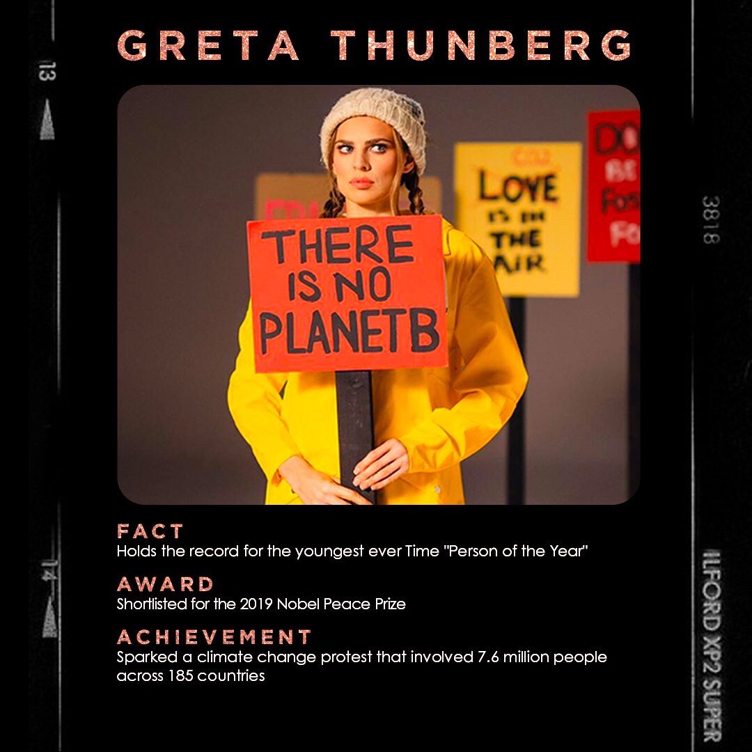 TwinnieOfficial's tweet photo. Inspiration behind Type of Girl Video lady number 1 @GretaThunberg I think what this young lady is doing is beyond amazing. What an brilliant role model for everyone!! #typeofgirl https://t.co/w9W8VtAdQZβ€οΈ https://t.co/qLt4MqSauW