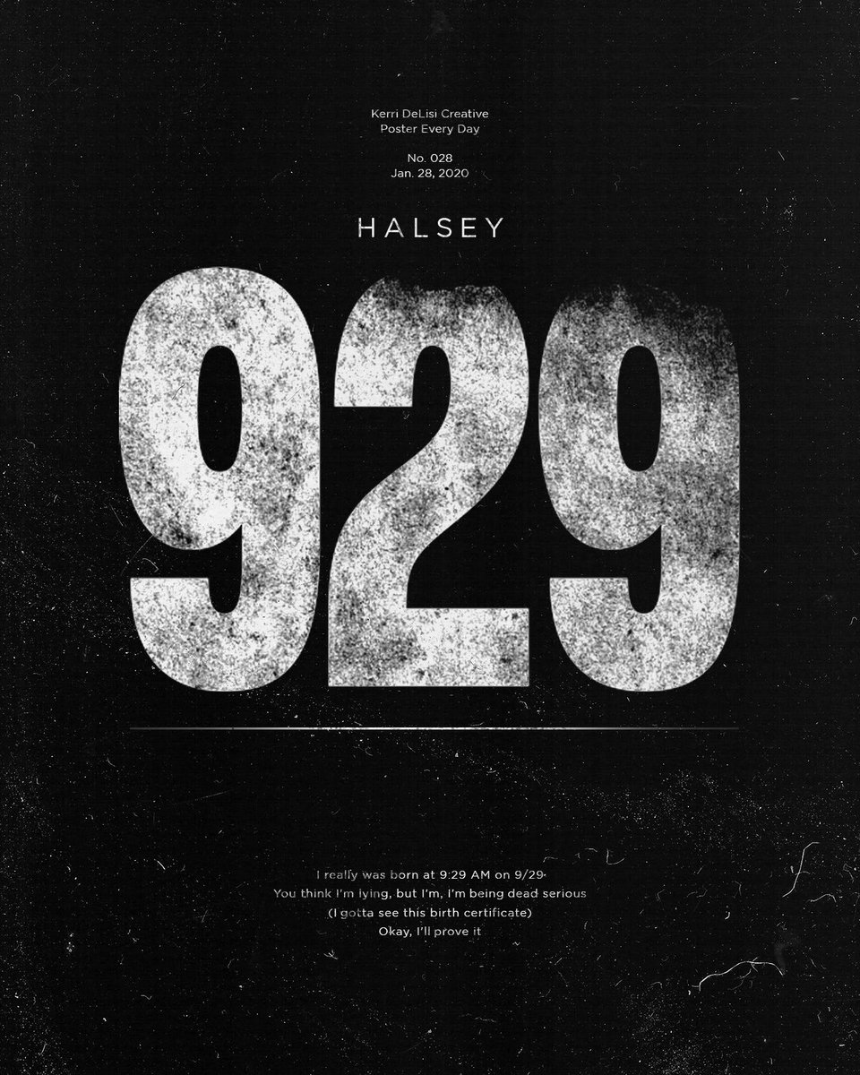 929 |  @halsey | 028