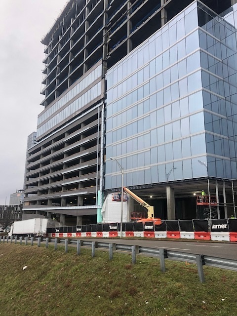 PhySecLLC's tweet photo. 13th &amp; Demonbreun Office Building in Nashville, TN

Partnering with @HKSArchitects @turner_talk and @AccuraSystems for another exciting Nashville project.    
#glazing #curtainwall #nashville https://t.co/Uuce0r8RoE
