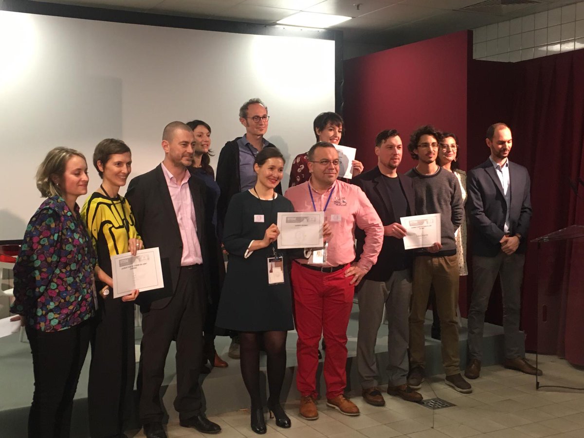 IncubPatrimoine's tweet photo. Félicitations à nos incubés ! 👏 #OHz et @cqmyov sont lauréats du #startup contest du #SITEM. 🏆 https://t.co/S27kvpphHF