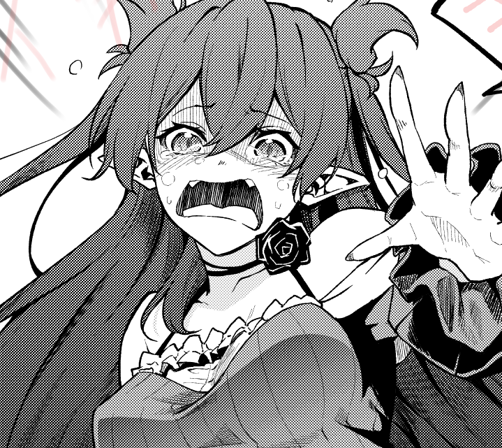 ティアの表紙はモノクロで。いくぞいくぞ。 