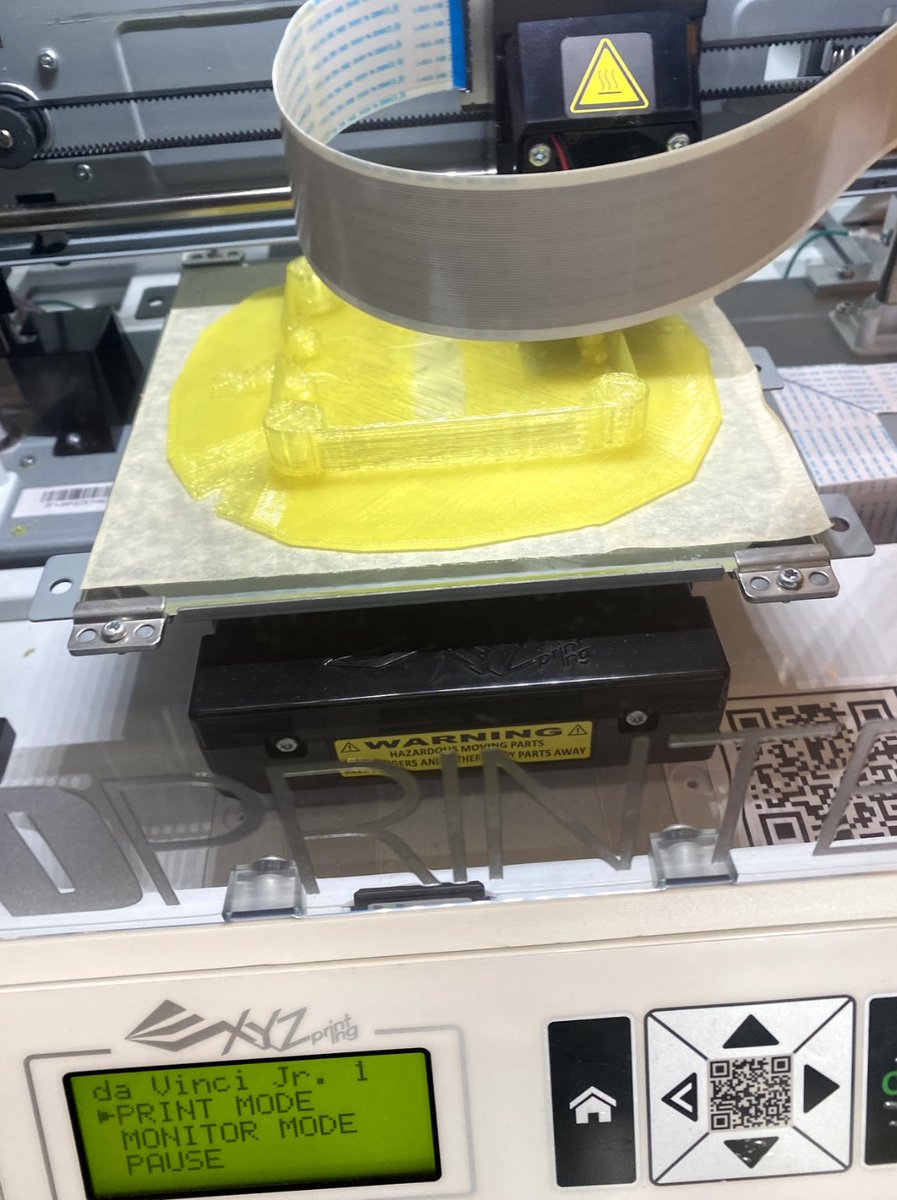 Watching a 3-D Print Job come to life! <a href="/LincroftSchool/">Lincroft Leopards</a>
