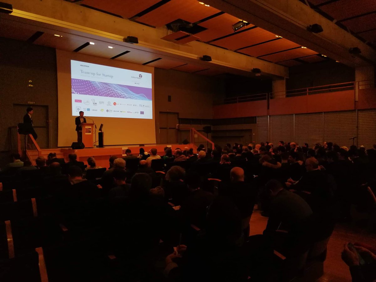Ce soir <a href="/WAO_Global/">We Are One</a> est en soutien operationnel pour l'événement Team-up for Startup organisé par <a href="/institutpasteur/">Institut Pasteur, since 1887</a> et la salle est comble !
#HealthTech #DeepTech 🔬 
Le but est de mettre en contact des porteurs de projets et des contributeurs bénévoles ! 👥💪
#TU4SU